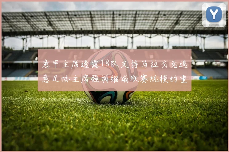 意甲主席透露18队支持马拉戈竞选意足协主席强调缩减联赛规模的重要性